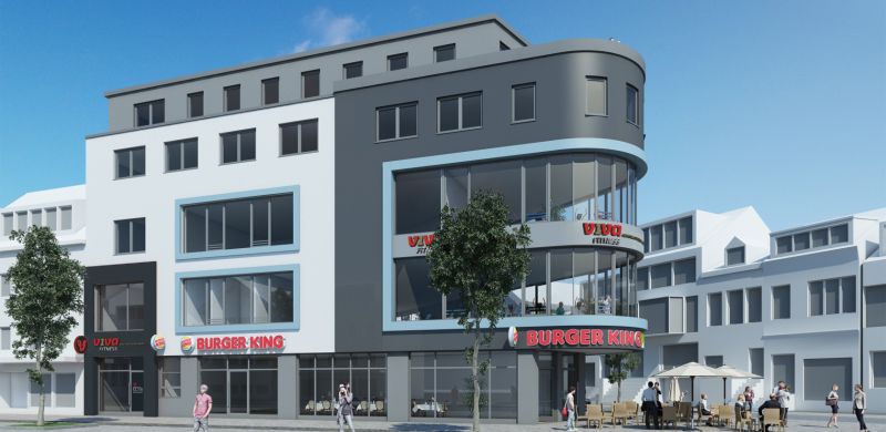 „Ohlenhof-Carree“ Neubau eines Wohn- und Geschäftshauses